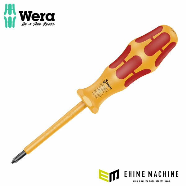日本正規品 ヴェラ 絶縁プラスドライバー #1X80 (051601)(4013288222220) ベラ Wera