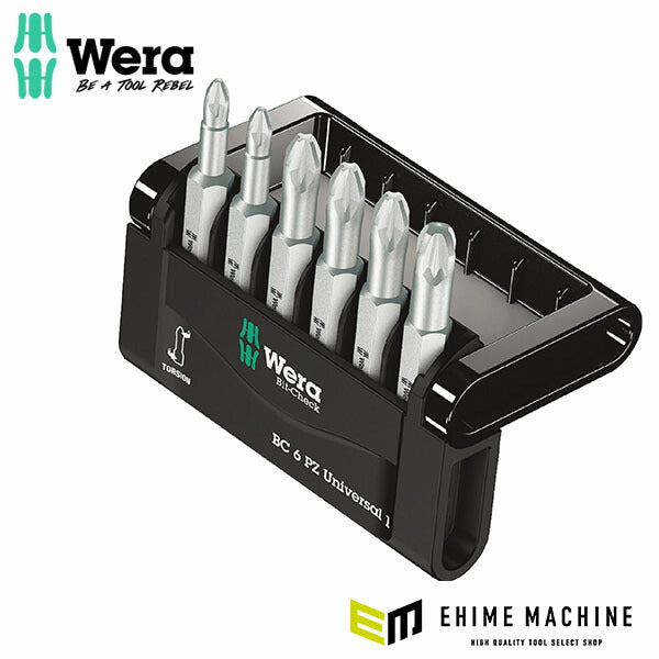 日本正規品 ヴェラ 6本組 (Pozi)ドライバービット (056471)(4013288156105) ベラ Wera