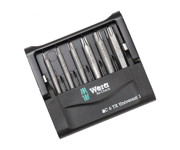 【7月の特価品】日本正規品 Wera 056472 BC 6 TX Universal 1 トルクスドライバービットセットホルダー付 6点セット 05056472001 ヴェラ ベラ