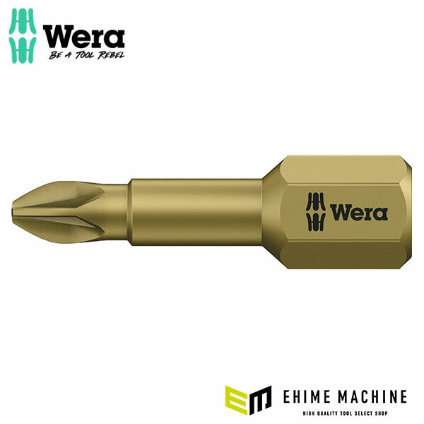 日本正規品 ヴェラ PZ1x25mm (Pozidriv)ドライバービット (056910)(4013288014740) ベラ Wera