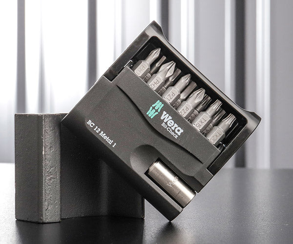 日本正規品 Wera 057424 BC 12 Metal 1 ビットセットホルダー付 12点