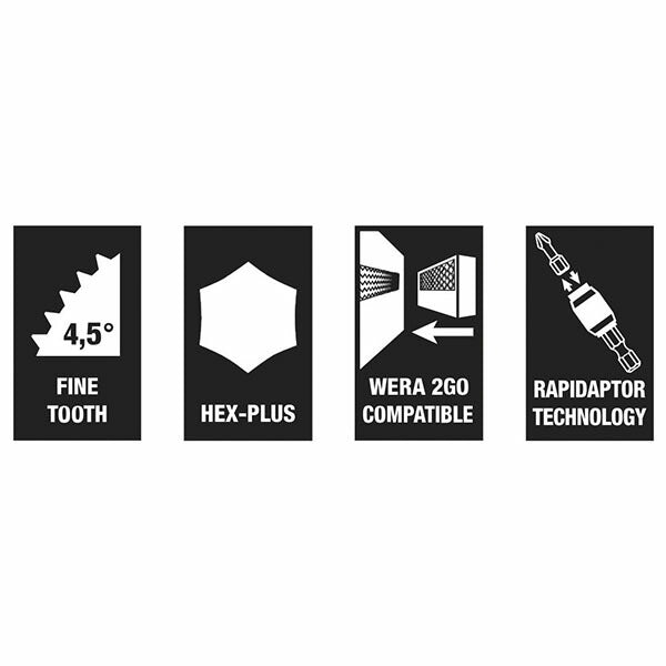 日本正規品 ヴェラ Kコンパクト400RA ブレードセット 17点 (057473)(4013288222930) ベラ Wera