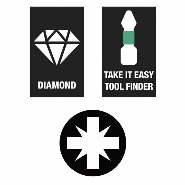 日本正規品 ヴェラ PZ3x50ドライバービット(ダイヤコート・インパクト) (057662)(4013288157706) ベラ Wera