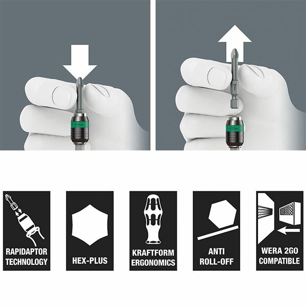日本正規品 ヴェラ (+ - Pozi Hex Torx)ドライバーセット (059295)(4013288096289) ベラ Wera