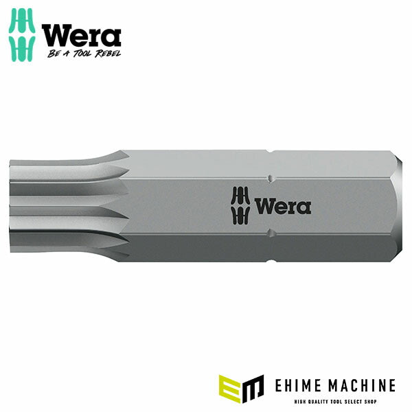 日本正規品 ヴェラ M6x25mm (XZN)ドライバービット (066160)(4013288034977) ベラ Wera