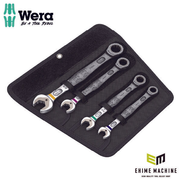 日本正規品 Wera 073295 6000 ジョーカー 進化系ギアレンチ インチサイズセット コンビネーションレンチラチェットレンチ 4本組 05073295001 ヴェラ ベラ