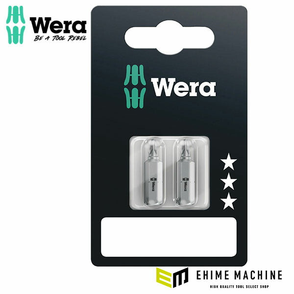 日本正規品 ヴェラ #1x25mm (プラス)ドライバービット (073304)(4013288029058) ベラ Wera