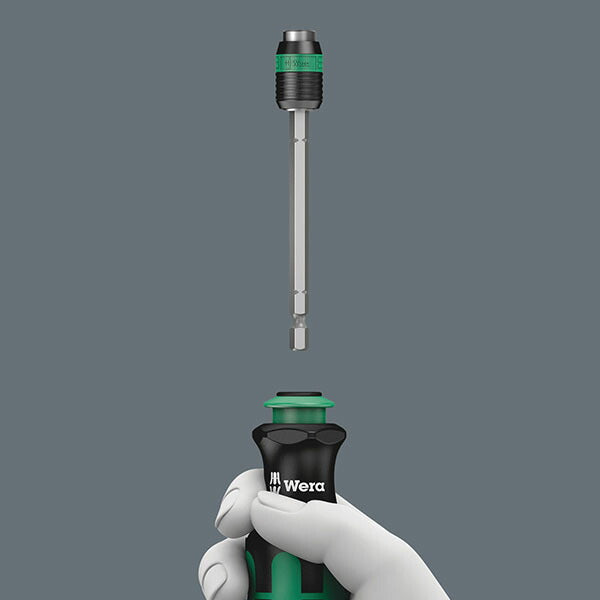 日本正規品 ヴェラ 1/4Hex/100ドライバーハンドル(伸縮式) (073541)(4013288106025) ベラ Wera