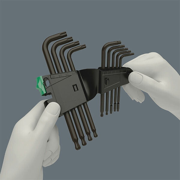 日本正規品 ヴェラ T8-T40/9本組 (Ball Torx)キーレンチ (073598)(4013288106438) ベラ Wera