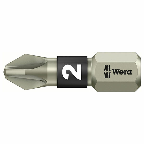 日本正規品 ヴェラ PZ2x25ドライバービット(ステンレス) (073614)(4013288112118) ベラ Wera