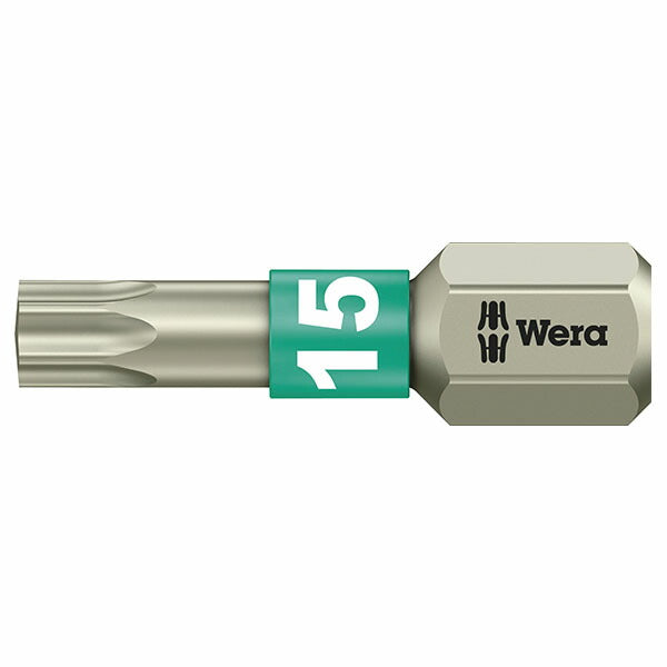 日本正規品 ヴェラ ステンレストルクスビット TX15 1本 BP入 (073621)(4013288117687) ベラ Wera