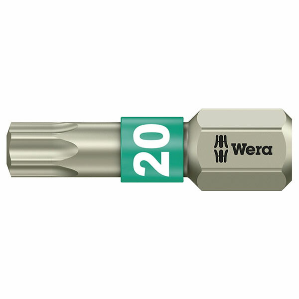 日本正規品 ヴェラ ステンレストルクスビット TX20 1本 BP入 (073622)(4013288117694) ベラ Wera