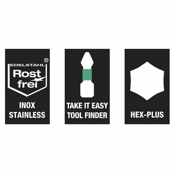 日本正規品 ヴェラ ビットチェック ビットセット ステンレス 6点 SB (073634)(4013288164636) ベラ Wera