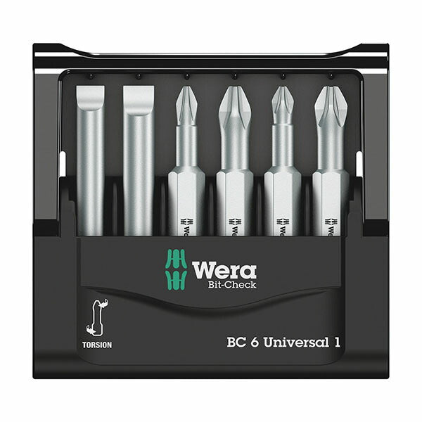 日本正規品 ヴェラ ビットチェック ビットセット #1 6点 SB (073635)(4013288155276) ベラ Wera