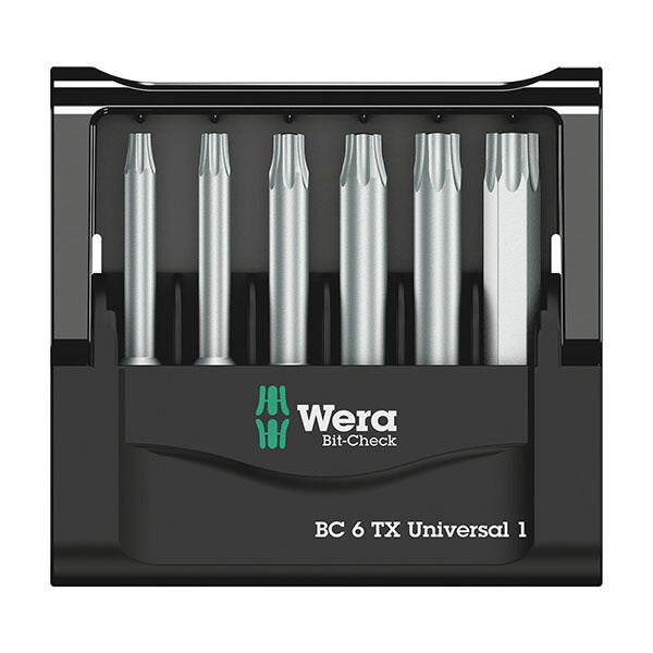 日本正規品 ヴェラ ビットチェック ビットセット TX#1 6点 SB (073637)(4013288155252) ベラ Wera