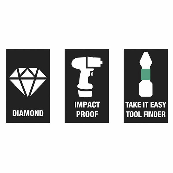 日本正規品 ヴェラ インパクター ビットチェック トルクスビットセット6点SB (073890)(4013288158635) ベラ Wera