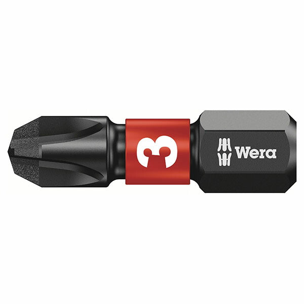 日本正規品 ヴェラ #3x25ドライバービット(ダイヤコート・インパクト用) (073917)(4013288158376) ベラ Wera