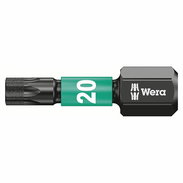日本正規品 ヴェラ インパクトトルクスビット TX20X25mm BP入 (073924)(4013288163240) ベラ Wera