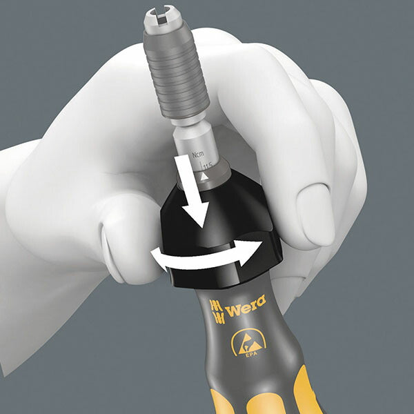 日本正規品 ヴェラ 0.10-0.34Nm トルクドライバー(ESD/調整式) (074786)(4013288179036) ベラ Wera