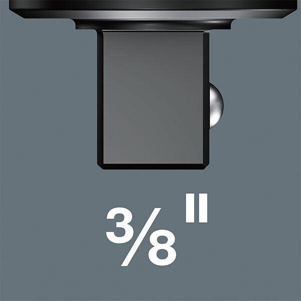 日本正規品 ヴェラ 3/8DR  ラチェットヘッド(9x12mmジョイント用) (078636)(4013288196446) ベラ Wera