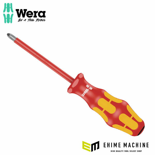 日本正規品 ヴェラ #2x100mm (Pozidriv)ドライバー(絶縁) (100016)(4013288181527) ベラ Wera
