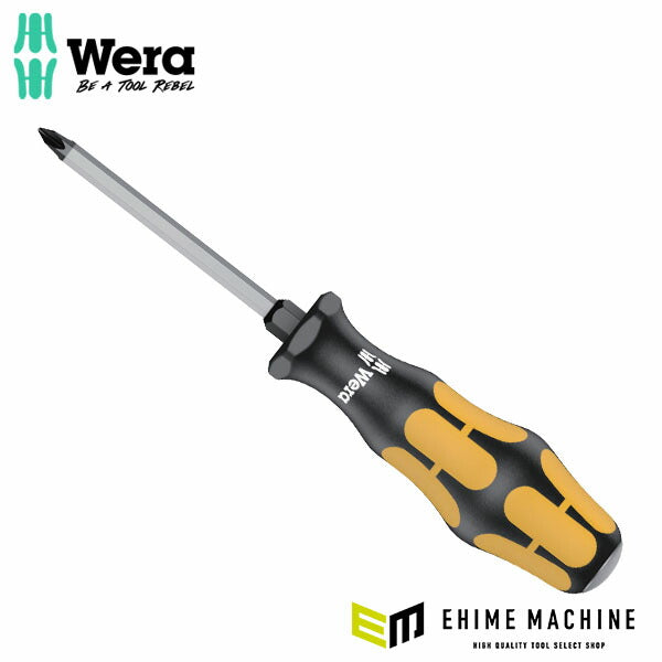 日本正規品 ヴェラ #1 x80mm (Poz)ドライバー(貫通柄) (100080)(4013288181633) ベラ Wera