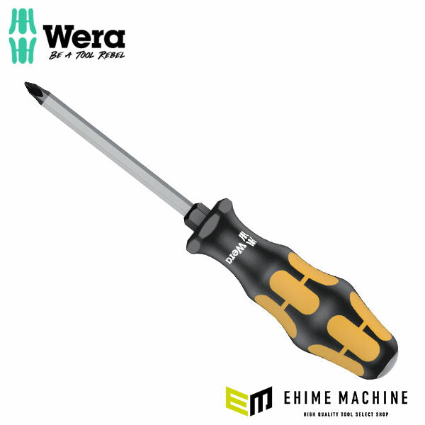 日本正規品 ヴェラ #2 x100mm (Poz)ドライバー(貫通柄) (100081)(4013288181640) ベラ Wera