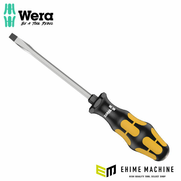 日本正規品 ヴェラ 9.0 x150(マイナス)ドライバー(貫通・手元六角) (100087)(4013288181619) ベラ Wera
