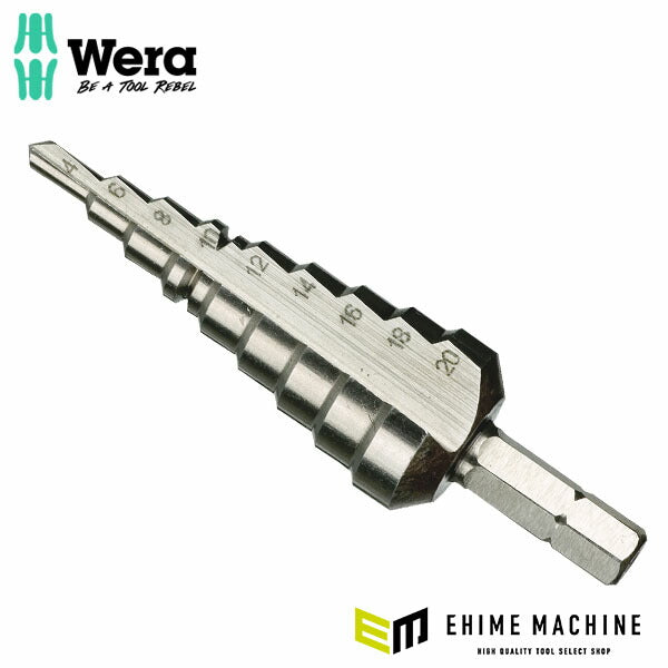 日本正規品 ヴェラ ステップツイストドリルビット 4-20mm (104672)(4013288117632) ベラ Wera