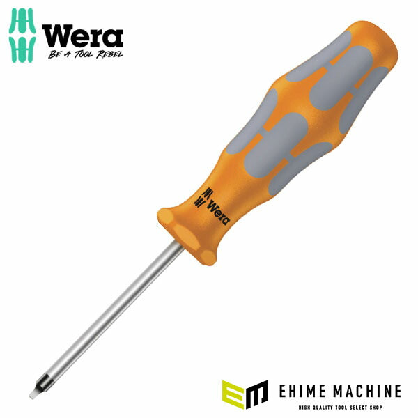 日本正規品 ヴェラ 四角穴ネジ用ドライバー #0x60mm (117681)(4013288028730) ベラ Wera