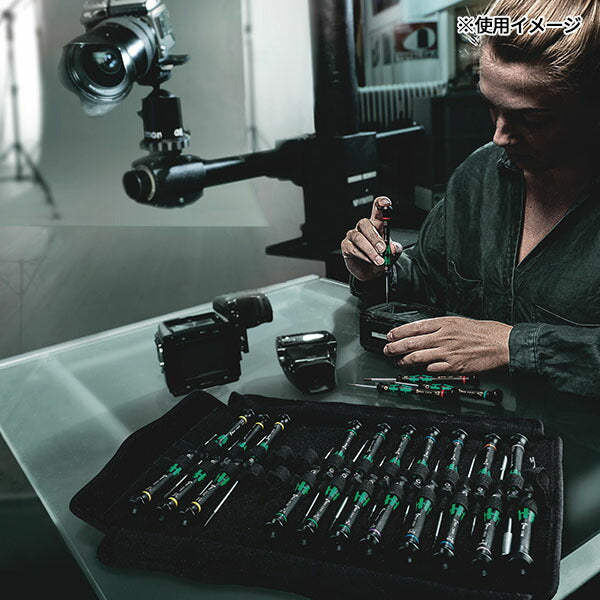 日本正規品 ヴェラ 25本組精密ドライバーセット 電気工事向け (134000)(4013288209580) ベラ Wera