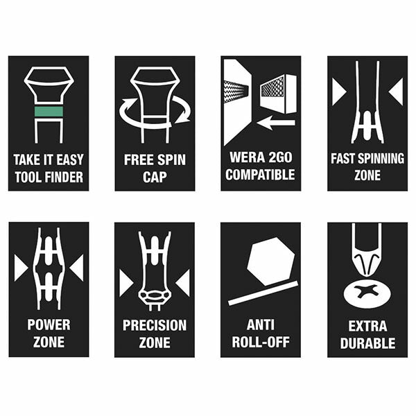 日本正規品 ヴェラ 25本組精密ドライバーセット 電気工事向け (134000)(4013288209580) ベラ Wera