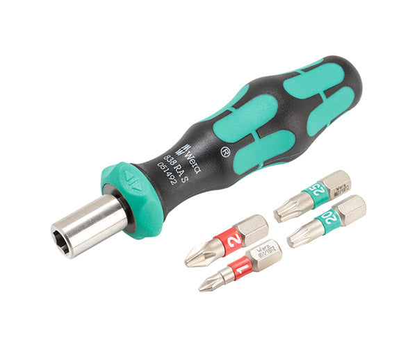 日本正規品 Wera 05135823001 838 RA S/4 2025年クリスマス限定 ラチェット機構付きビットホルダー+ビット 5点セット (4013288236029) ヴェラ ベラ