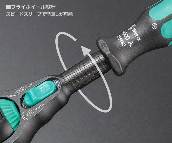 【ワケあり特価品】 (状態A) 【限定生産】日本正規品 ヴェラ 1/4×152mm ザイクロップ スピードラチェット ブラックエディション (135880/8000 A) (4013288234834) ベラ Wera