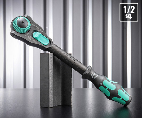 【限定生産】日本正規品 ヴェラ 1/2×277mm ザイクロップ スピードラチェット ブラックエディション (135882/8000 C) (4013288234858) ベラ Wera