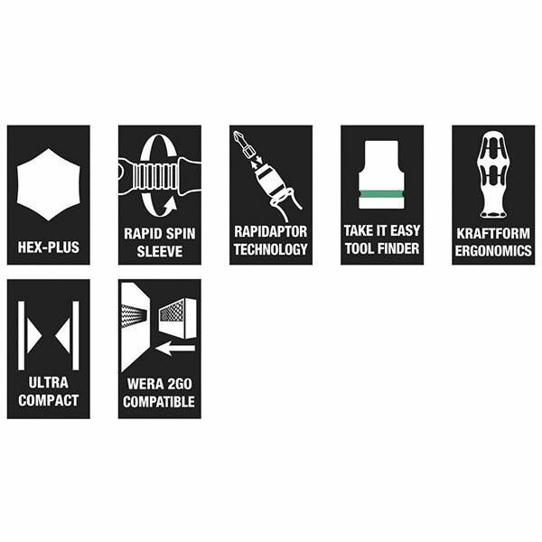 日本正規品 ヴェラ Kコンパクトメンテナンスセット H1 41点 (135939)(4013288178350) ベラ Wera