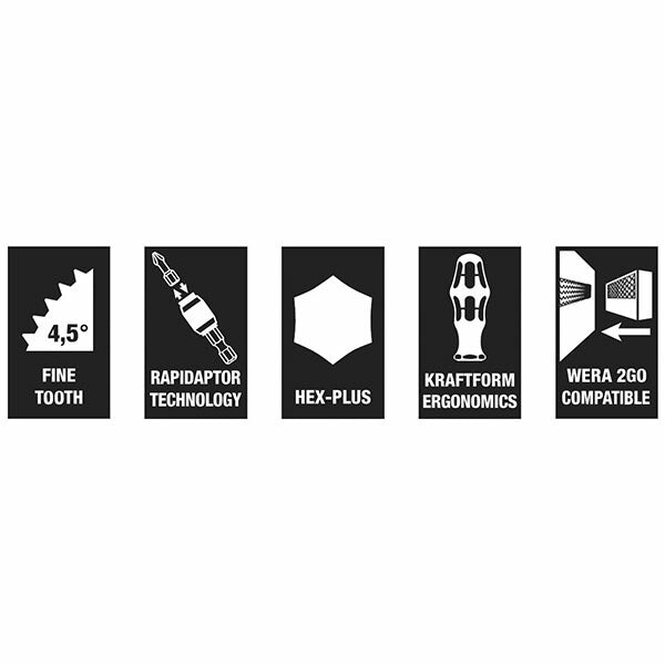 日本正規品 ヴェラ 配管・空調用ドライバーセット 19PCS (136072)(4013288228369) ベラ Wera