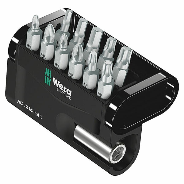 日本正規品 ヴェラ ビットチェック 金属加工用1 12点 SB (136393)(4013288214003) ベラ Wera
