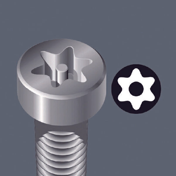 日本正規品 Wera 138250 367/6 BO いじり止めトルクスドライバーセット 6本組 ホルダー付 05138250001 ヴェラ ベラ