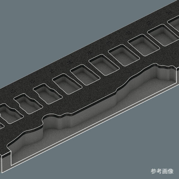 日本正規品 Wera 150113 9721 ウレタン収納入り3/8ソケットレンチセット 22点セット 05150113001 ヴェラ ベラ ツールセット
