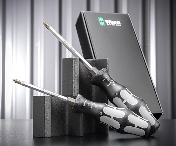 【限定シャドウブラックグリップ仕様】日本正規品 ヴェラ #2x100mm & #1x80mm ダイヤモンドドライバーセット (326301)(4013288235329) ベラ Wera