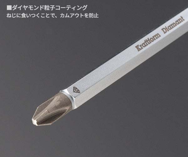 【限定シャドウブラックグリップ仕様】日本正規品 ヴェラ #2x100mm & #1x80mm ダイヤモンドドライバーセット (326301)(4013288235329) ベラ Wera