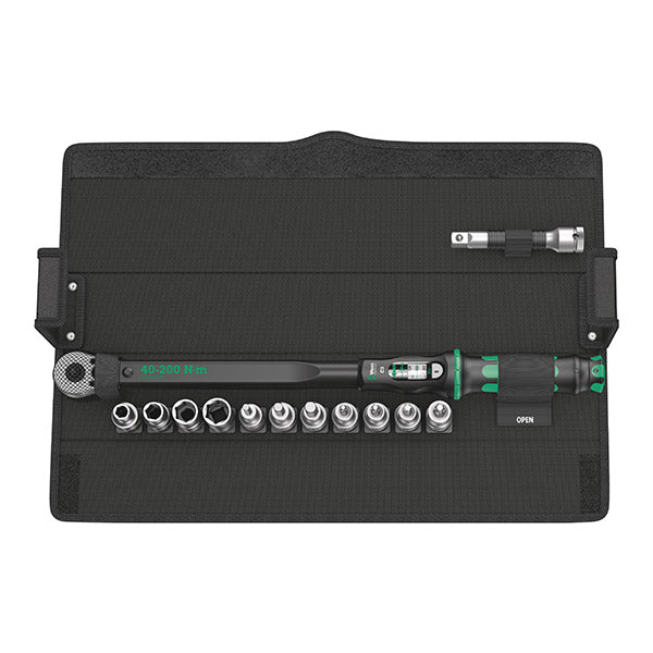 【10月の特価品】日本正規品 ヴェラ トルクレンチセット 1/2DR 40-200Nm C3SET (343970)(4013288211118) ベラ Wera