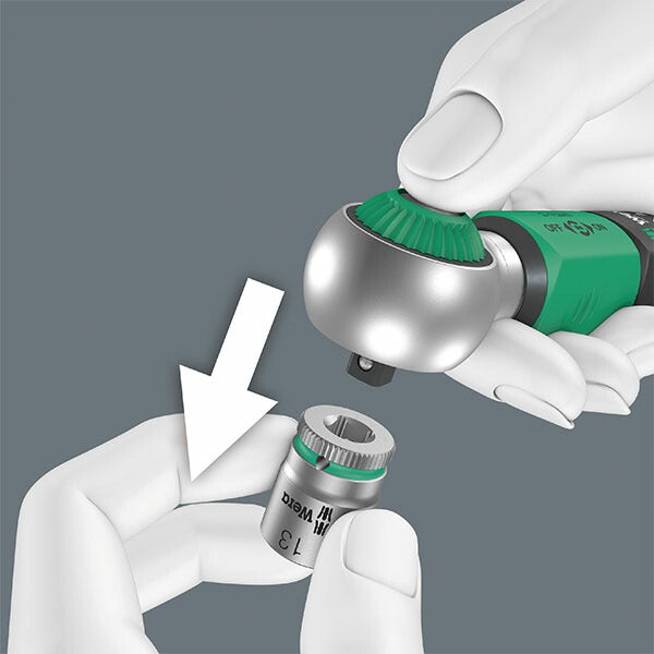 【12月の特価品】日本正規品 ヴェラ 1/4DRソケット用空転式トルクレンチ 2-12Nm (343971)(4013288227003) ベラ Wera