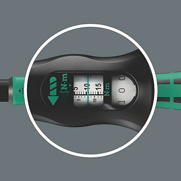 日本正規品 ヴェラ トルクレンチ 2.5~25N・m ロック機構付 リバーシブルラチェット (343976)(4013288234995) ベラ Wera