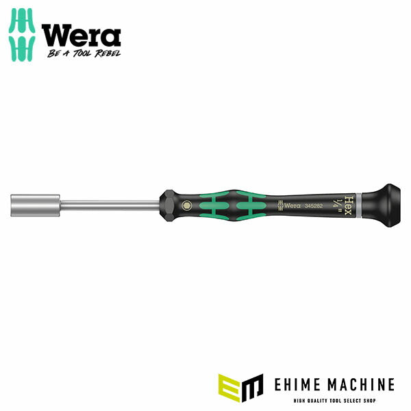 日本正規品 ヴェラ 1/4x60mm (Nut)ドライバー(精密用) (345282)(4013288150196) ベラ Wera