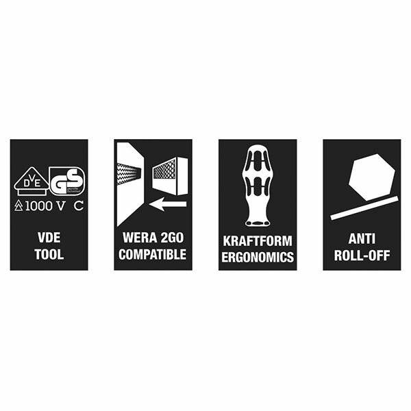 日本正規品 ヴェラ 差替式絶縁ドライバーセット ブレード16本 (347108)(4013288182401) ベラ Wera