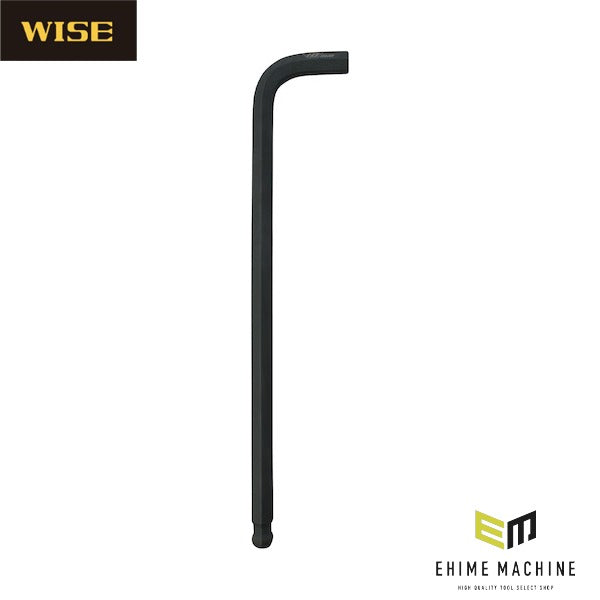 ワイズ ブラックボールポイント六角棒レンチ ロング 10mm (WLB330BN-100)(4951908008680) WISE フジ矢