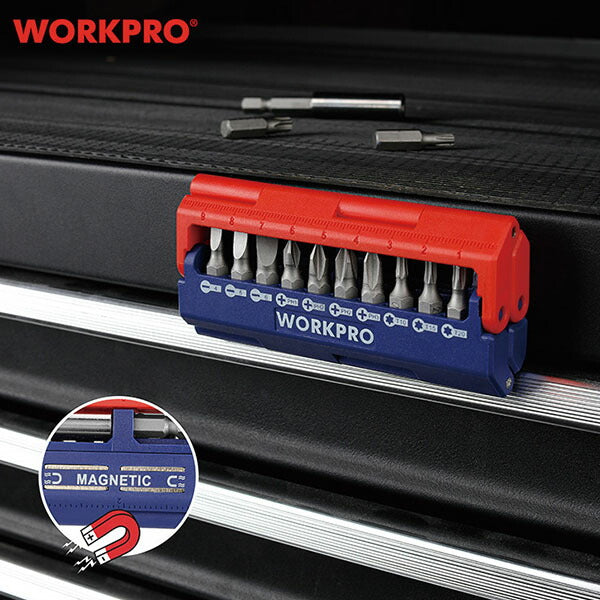 ワークプロ ホルダー付ビットセット 13PC (WP221062)(6914280006963) WORKPRO