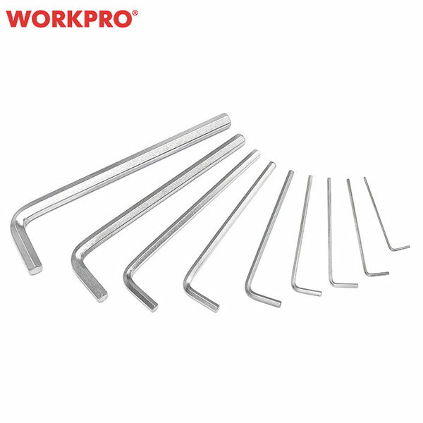 【11月の特価品】ワークプロ 六角レンチセット 9PC 1.5-10mm (WP222004)(6914280004518) WORKPRO